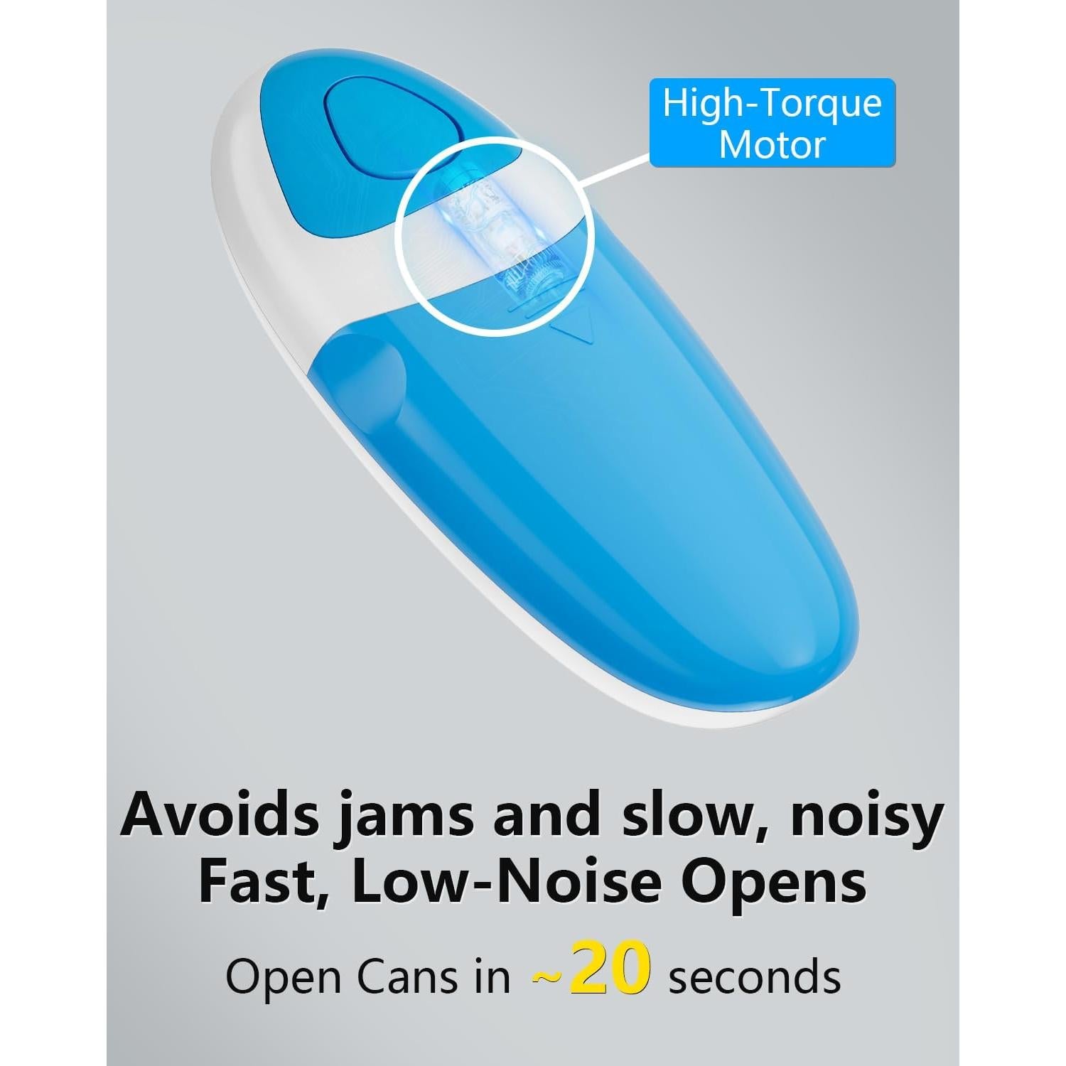 Abrelatas Eléctrico Automático Befumly 91001 Inalámbrico