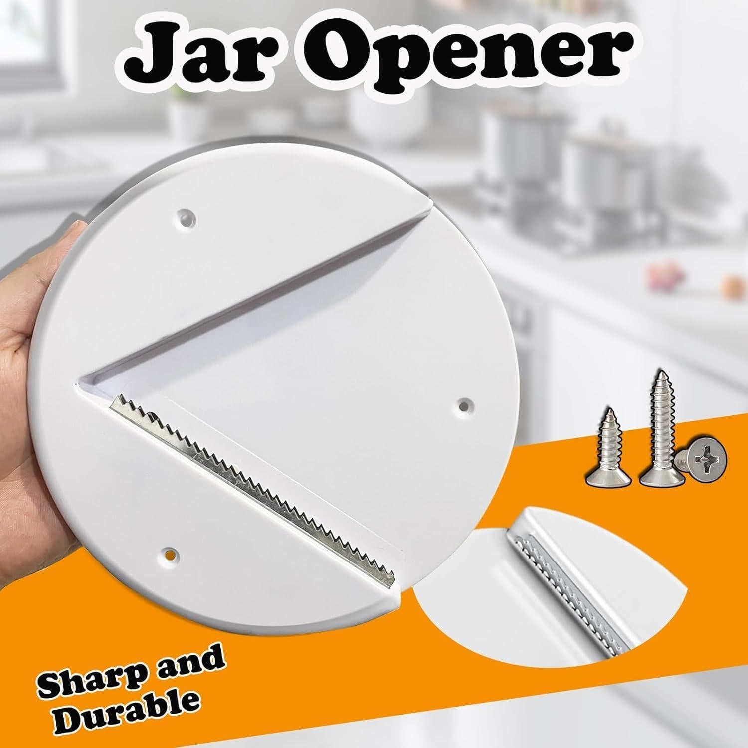 Abridor de Tarros Bajo Gabinete Genérico - Antideslizante y Fácil de Usar