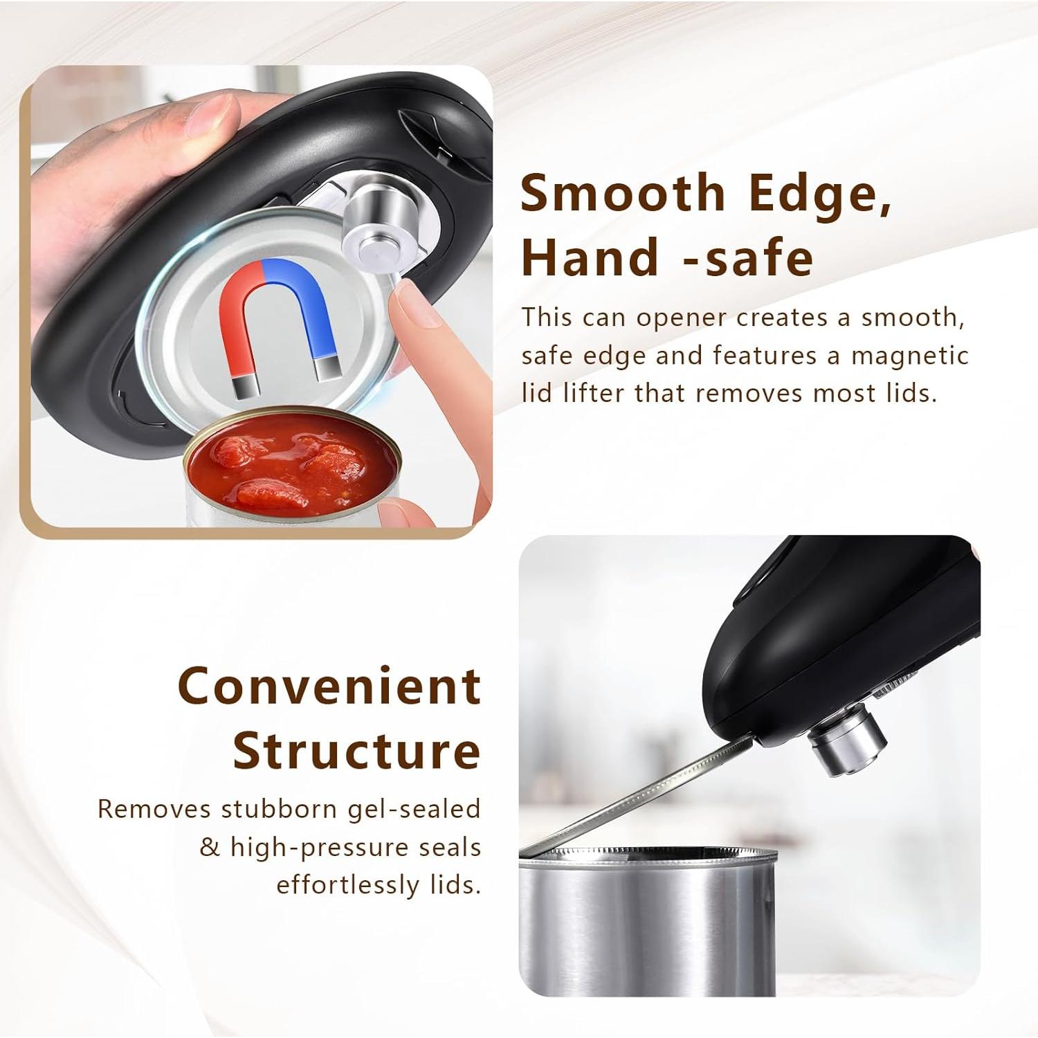 Abrelatas Eléctrico SAKAMOSH KGQ-1B para Personas Mayores