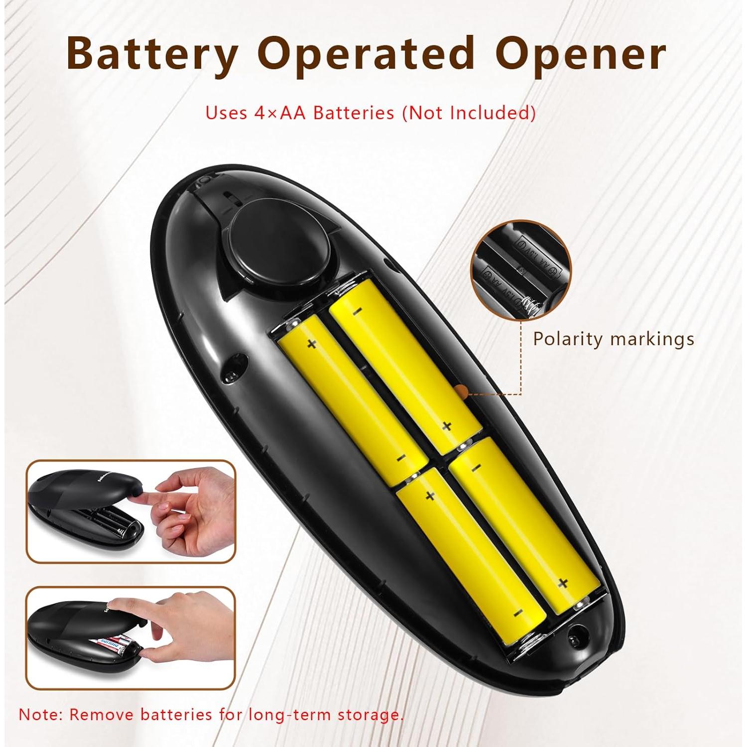 Abrelatas Eléctrico SAKAMOSH KGQ-1B para Personas Mayores