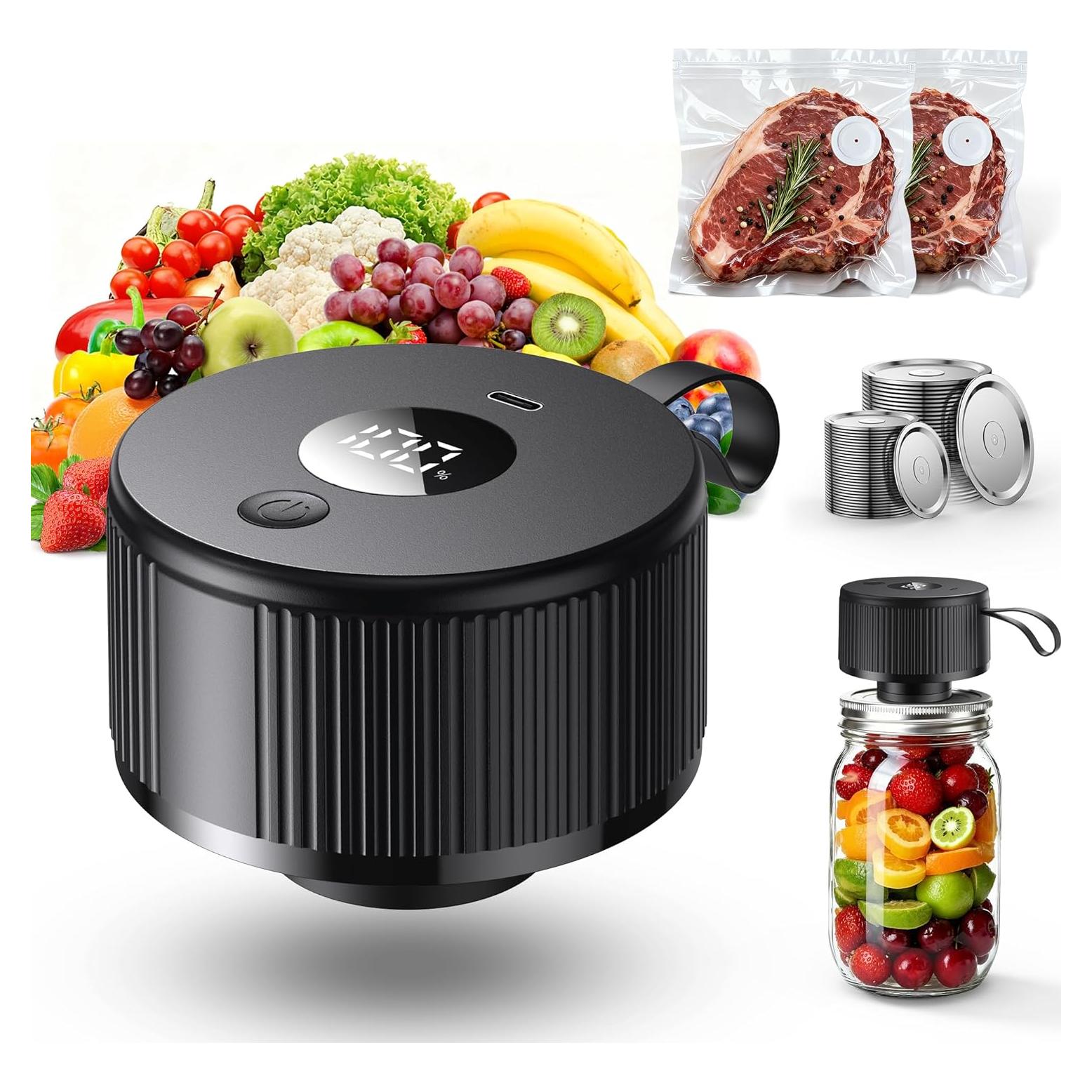 Kit de Sellador al Vacío Eléctrico 3 en 1 Mason - 430g