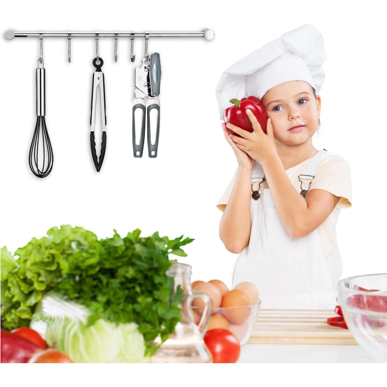 Abrelatas Manual 3-en-1 ELIRIVAWET Acero Inoxidable Gris