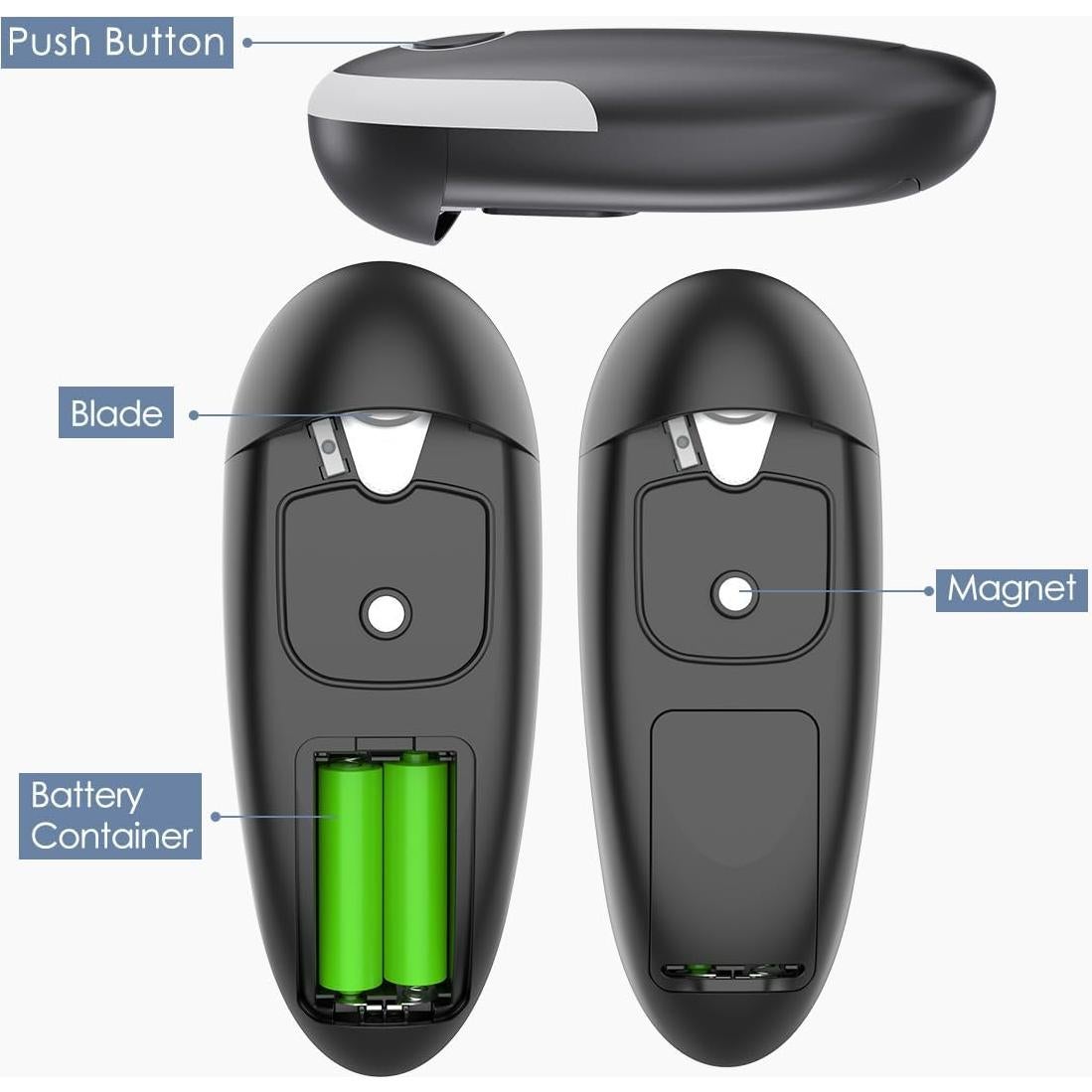 Abrelatas Eléctrico Automático ThomsMait ECO9002 18.5cm