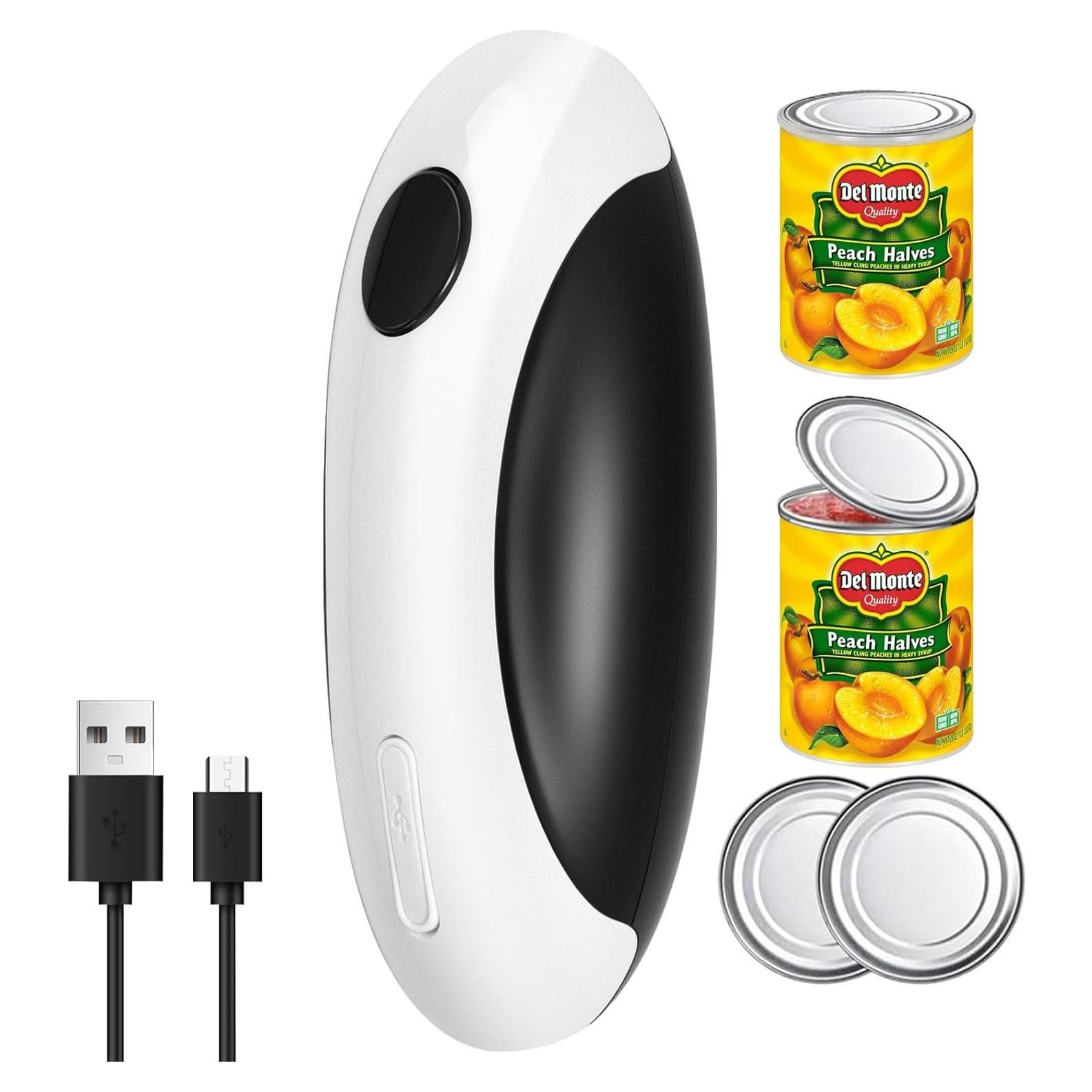 Abrelatas Eléctrico Tomentific KGQ-5A Recargable USB 430g