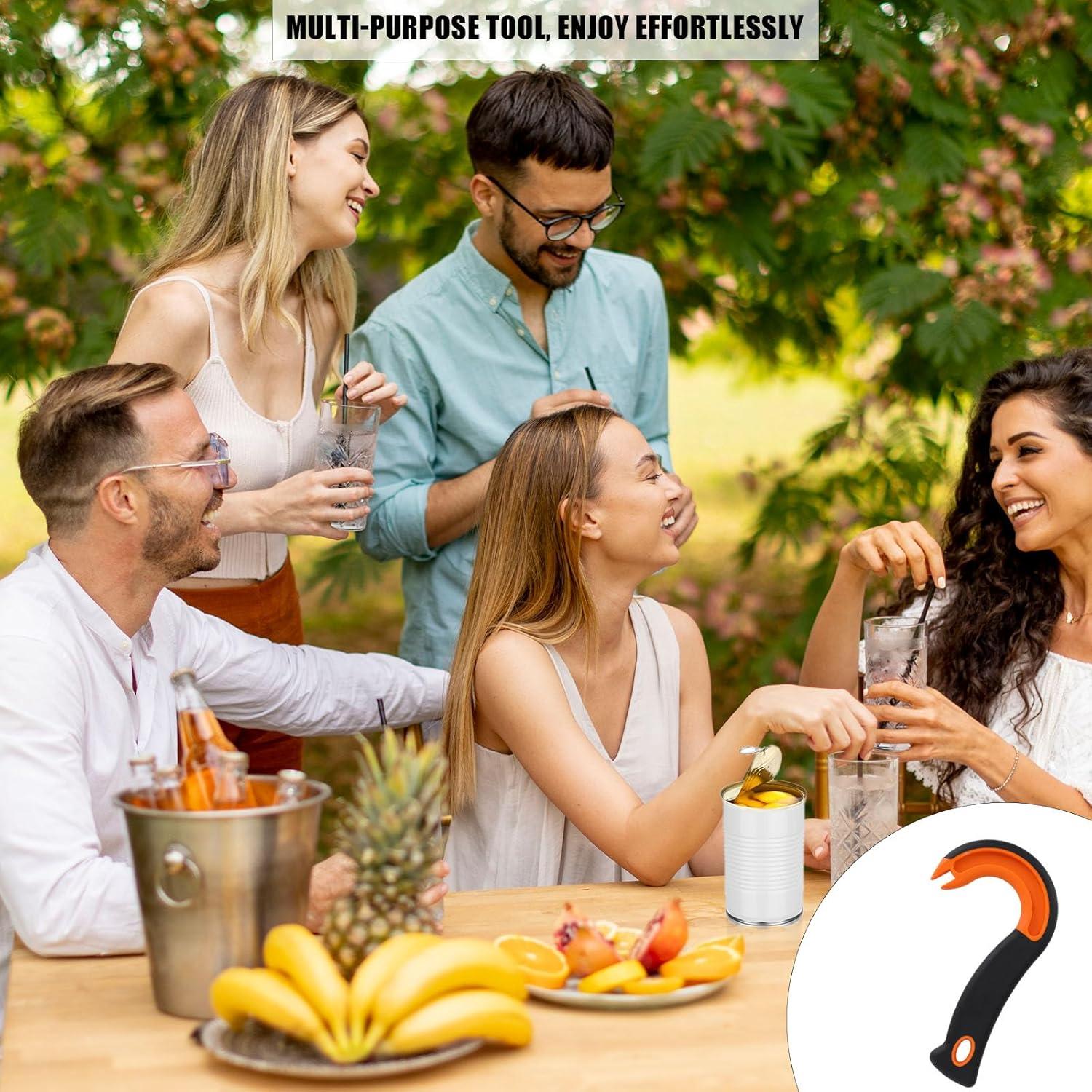 Abre Latas de Anilla BOXOB Naranja Ergonomico Antideslizante