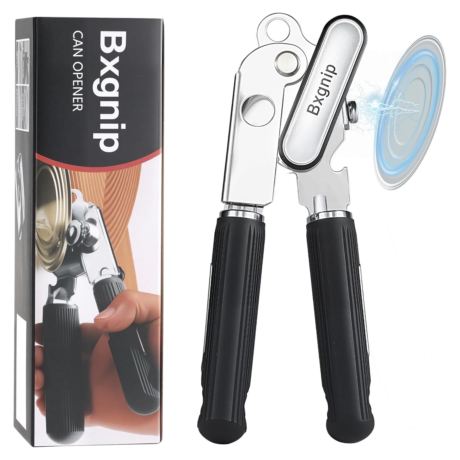 Abrelatas Manual Bxgnip con Imán y Mango Antideslizante