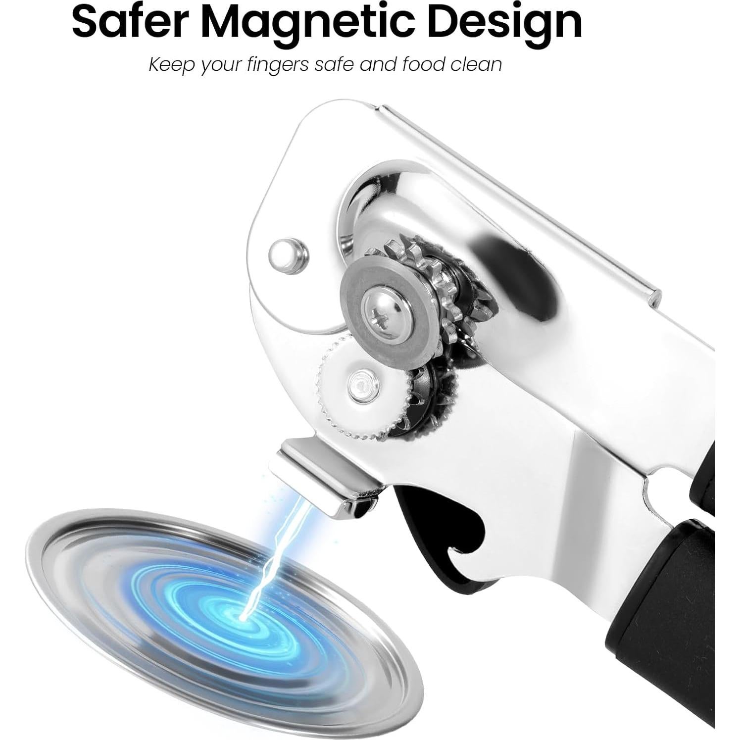 Abrelatas Manual iheyfill con Elevación Magnética y Cuchilla Afilada