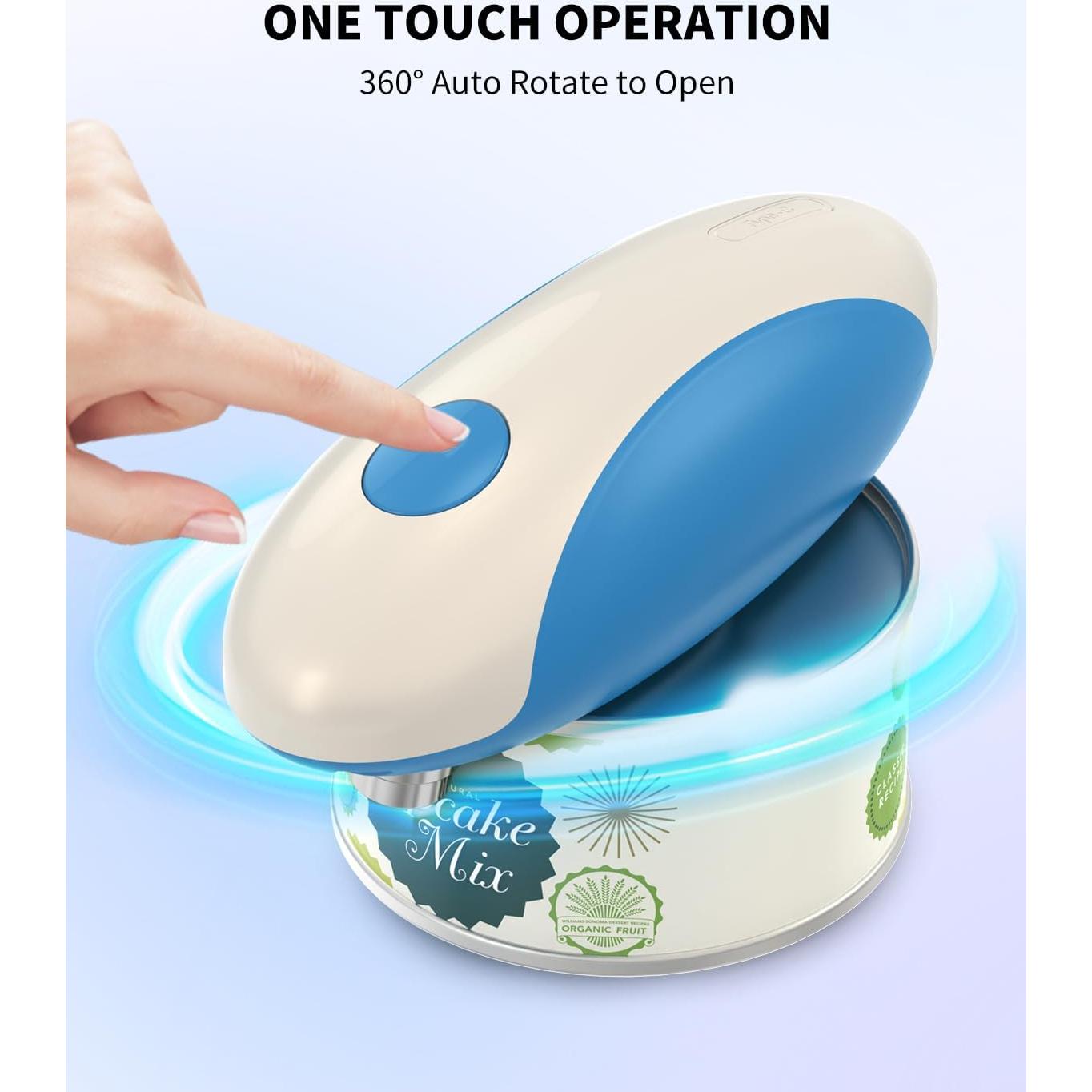 Abrelatas Eléctrico CIRCLE JOY KGQ-5A-BL Azul Automático