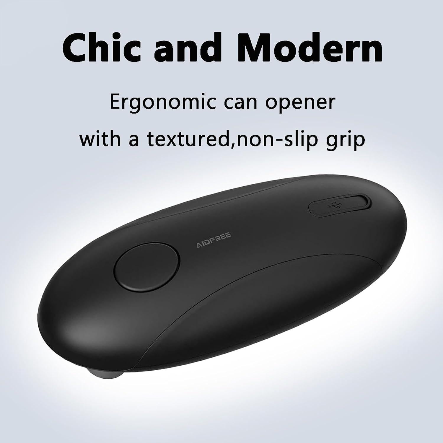 Abrelatas Eléctrico AidFree KGB-5A Automático Recargable