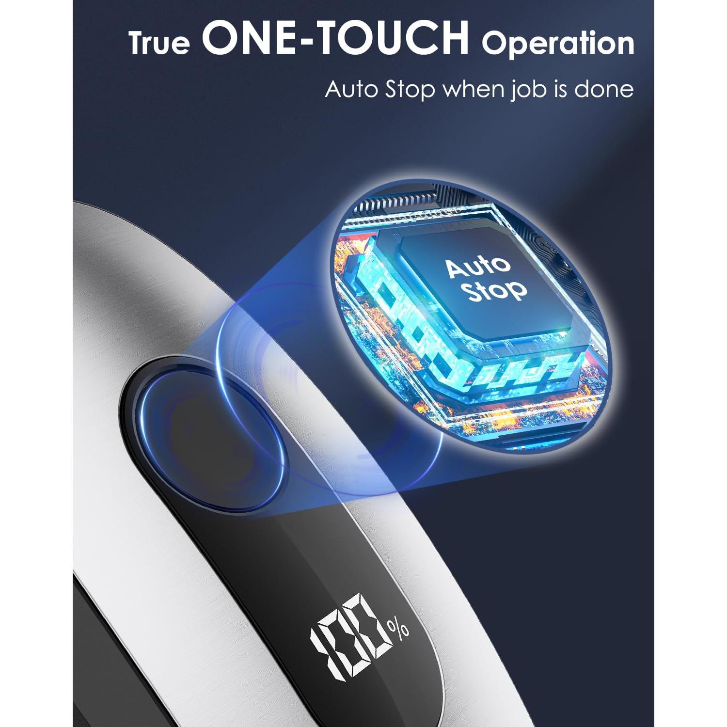 Abridor de Latas Eléctrico Canslab IRON Acero Inoxidable