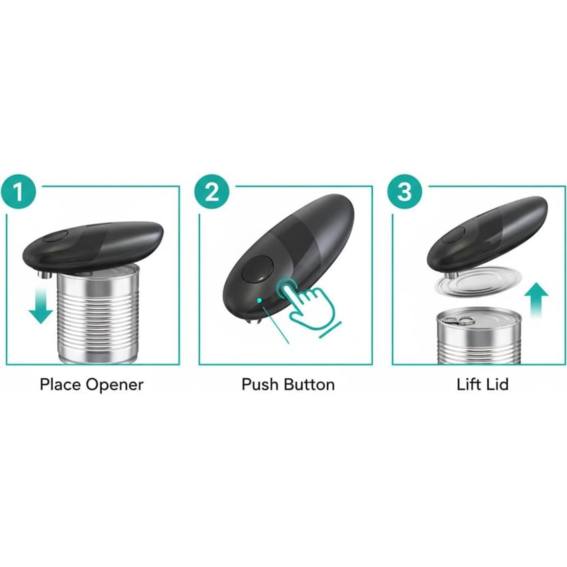 Abrelatas Eléctrico Casafoyer ECC1 Automático para Personas Mayores