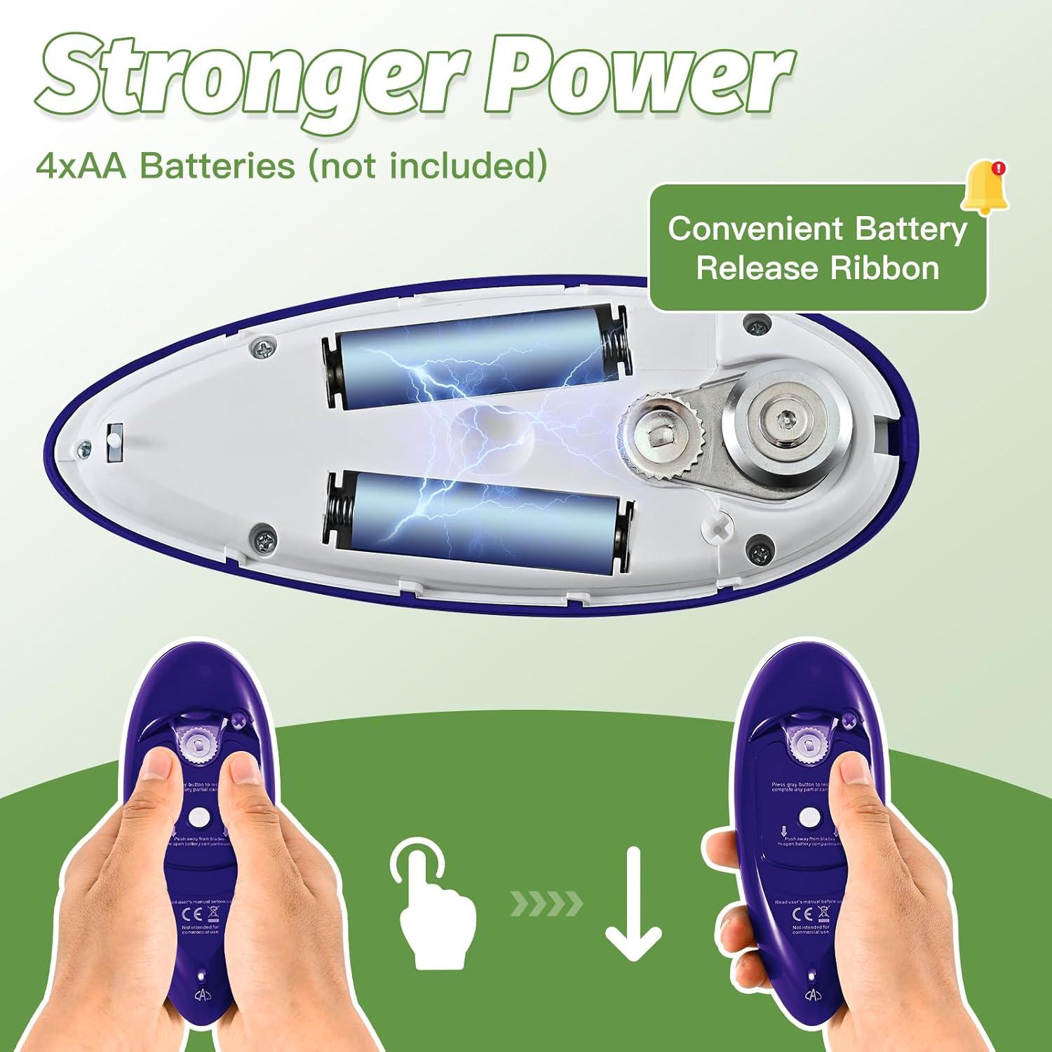 Abrebotellas Eléctrico Lavacum SX-18 Automático Azul