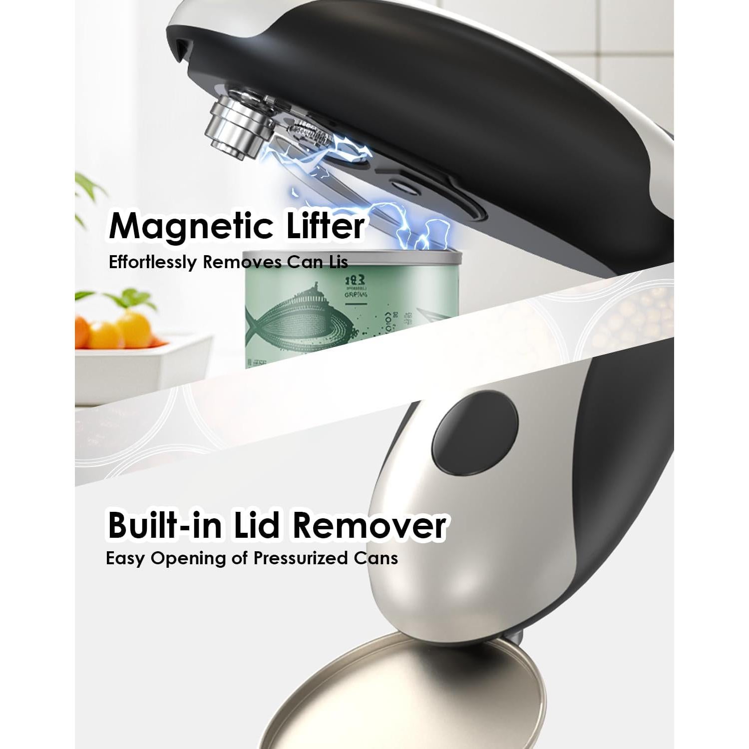 Abrelatas Eléctrico BW Wealthy Automático Recargable 422g