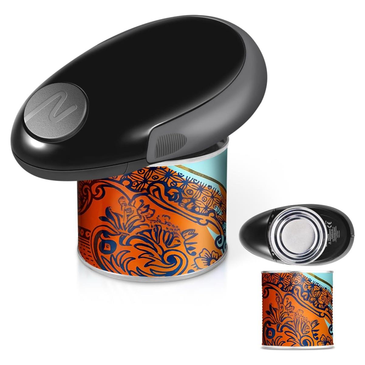 Abrelatas Eléctrico Automático Genérico 60W Negro Ergonomico