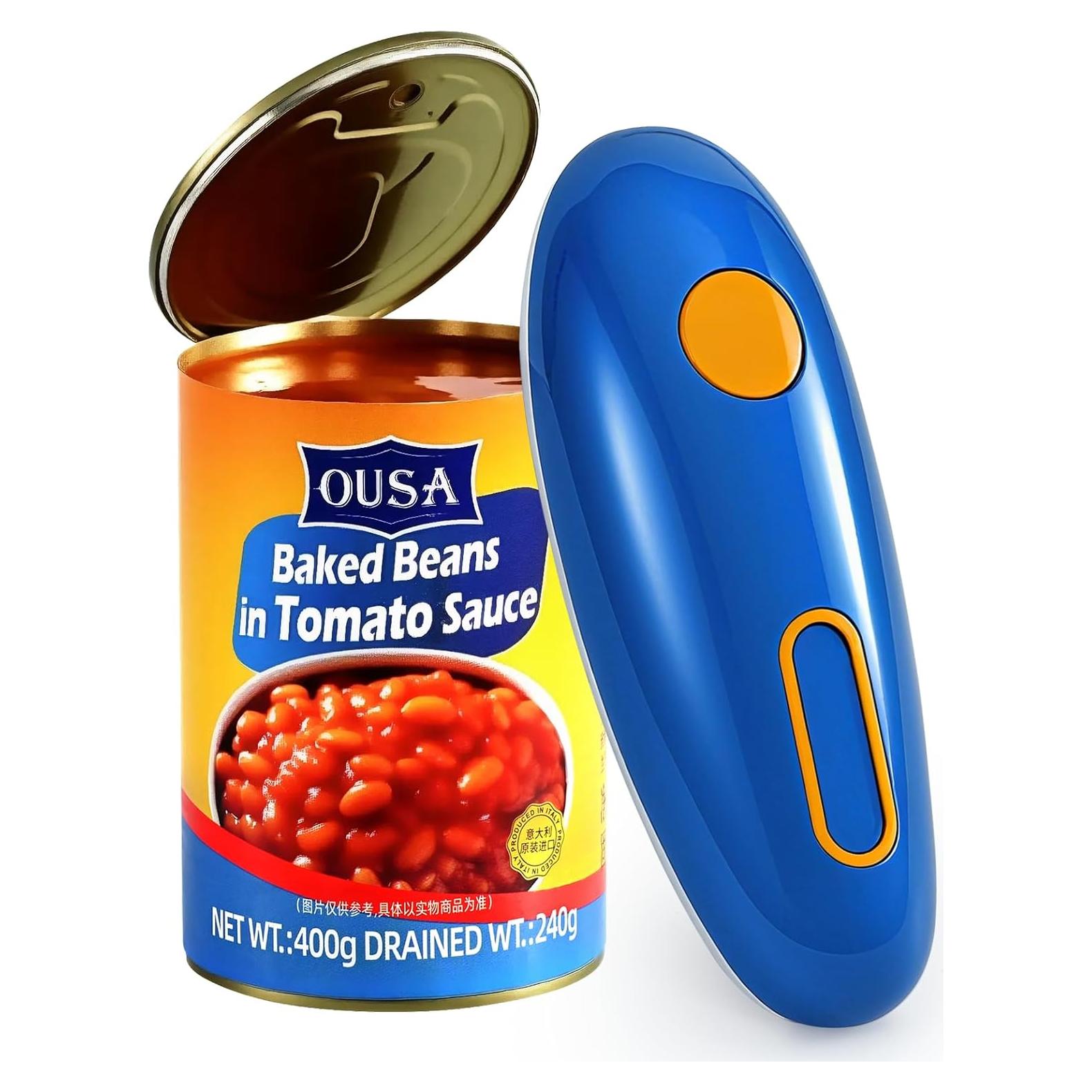 Abrelatas Eléctrico JECPAUK Eco-001, Automático, 6W, Blanco