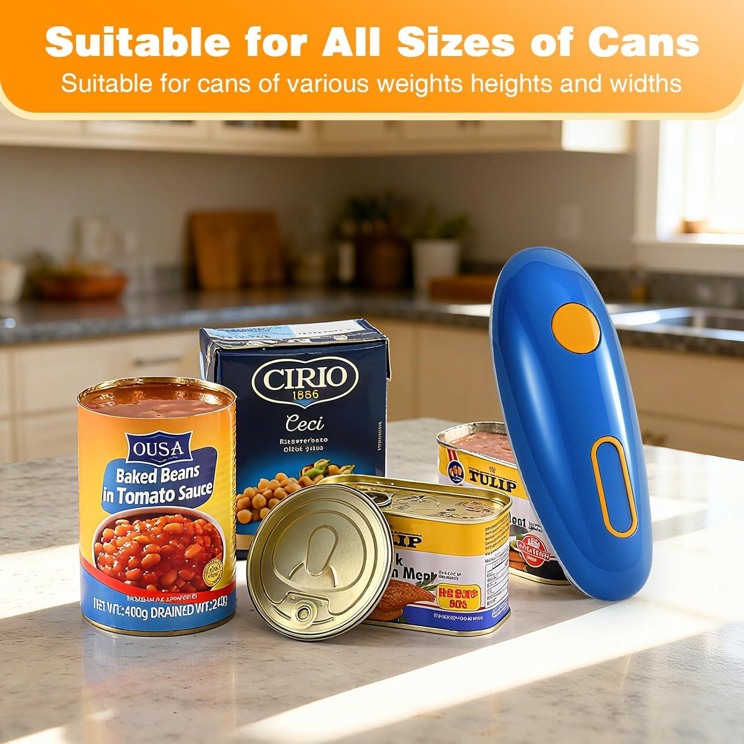 Abrelatas Eléctrico JECPAUK Eco-001, Automático, 6W, Blanco