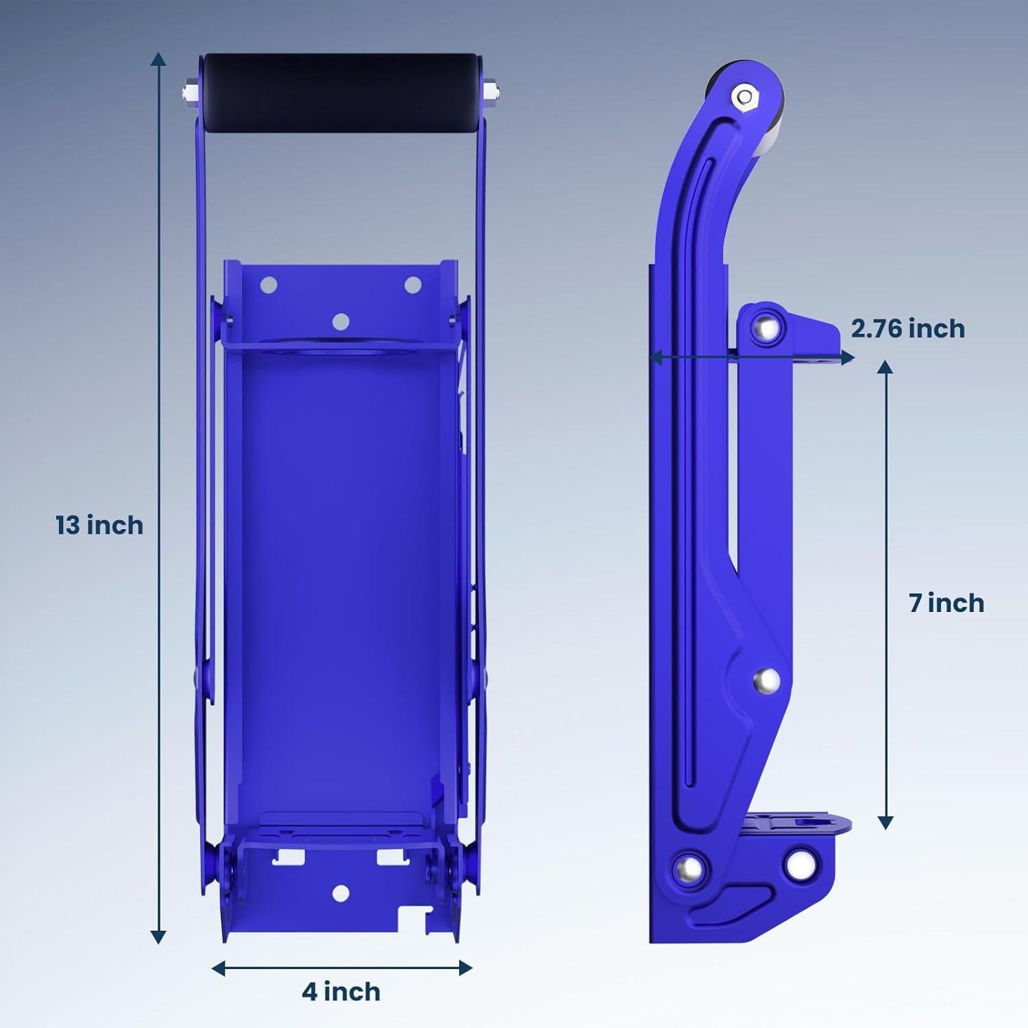 Trituradora de Latas KOTTO 16oz Automática Pared Azul