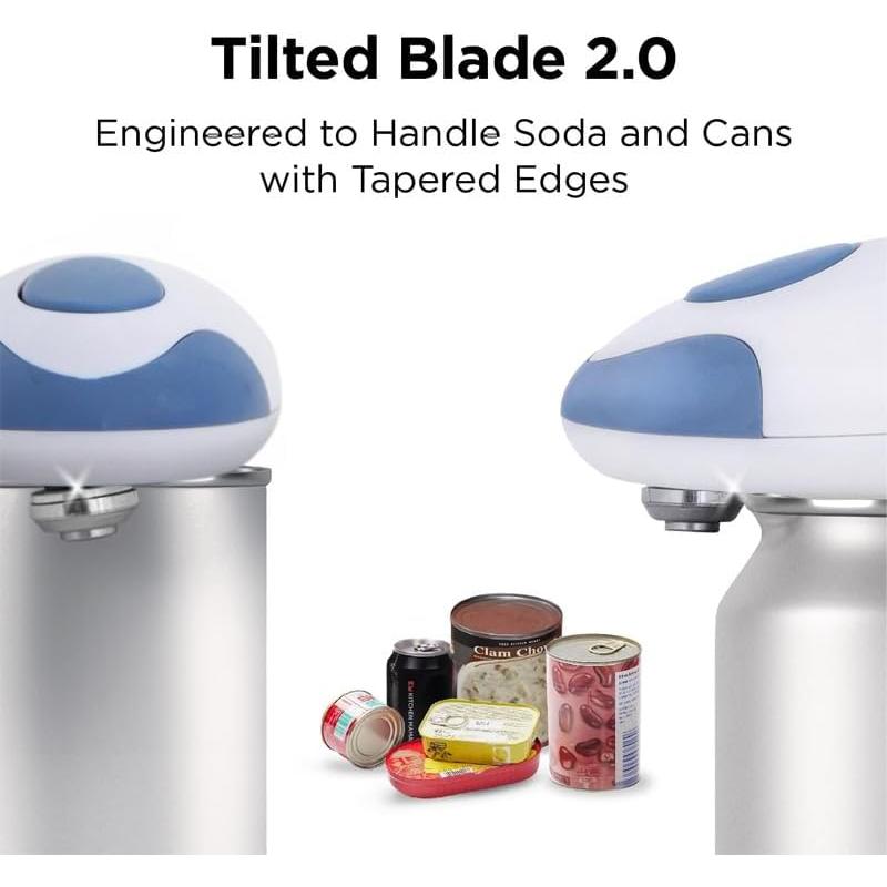 Abrelatas Eléctrico Automático Genérico Eco-b01 Azul