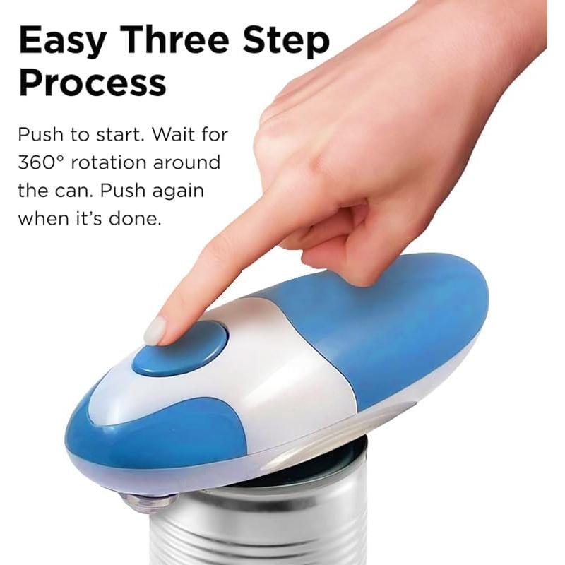 Abrelatas Eléctrico Automático Genérico Eco-b01 Azul