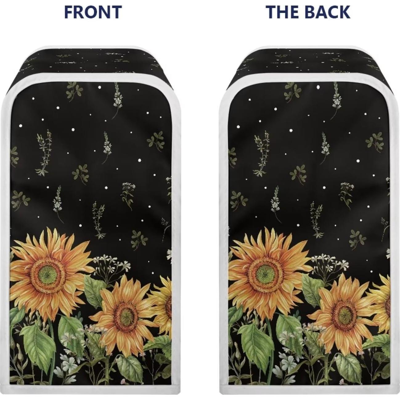 Cubierta de Polvo para Abrelatas Eléctrico ZUXONGSY Girasol