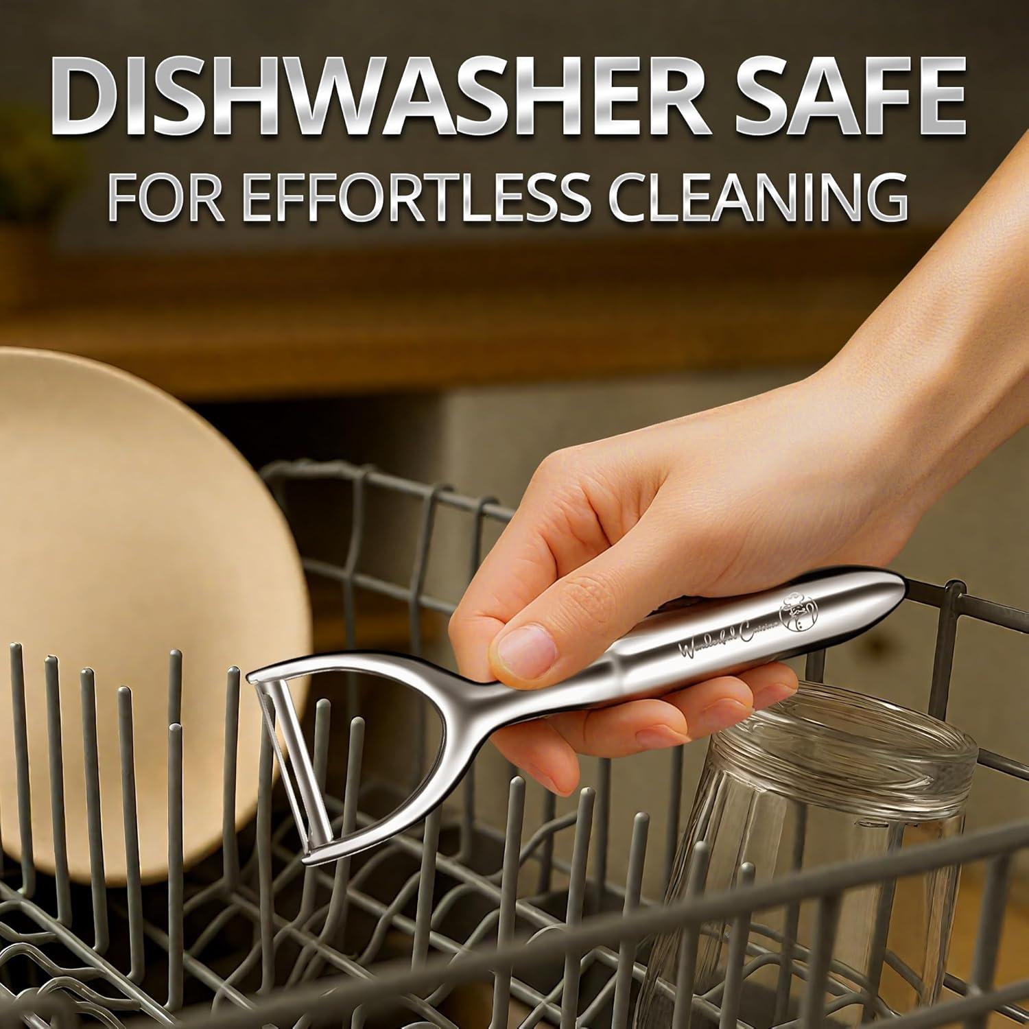 Pelador de Verduras Wonderful Cuisine PEELMATE Acero Inoxidable