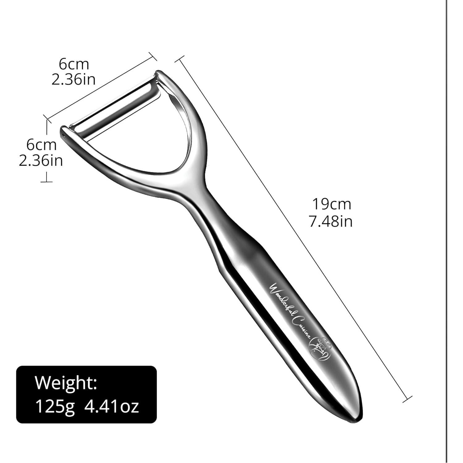 Pelador de Verduras Wonderful Cuisine PEELMATE Acero Inoxidable