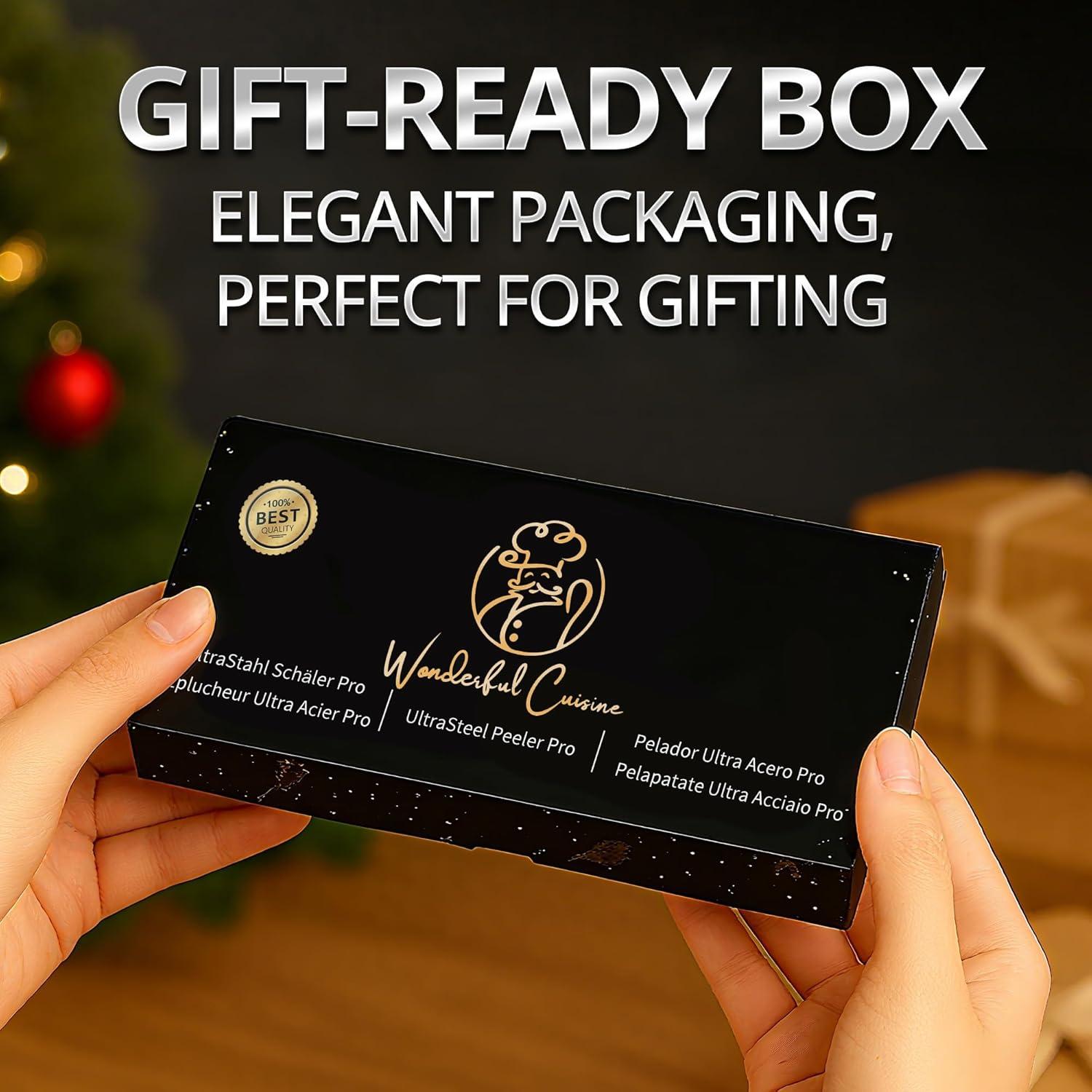 Pelador de Verduras Wonderful Cuisine PEELMATE Acero Inoxidable