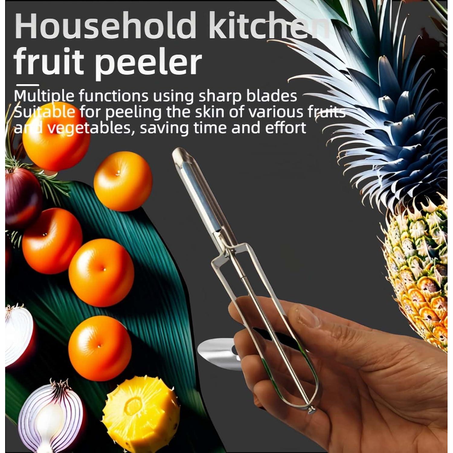 Pelador de Verduras RyanDesign RD - Acero Inoxidable Ergonómico