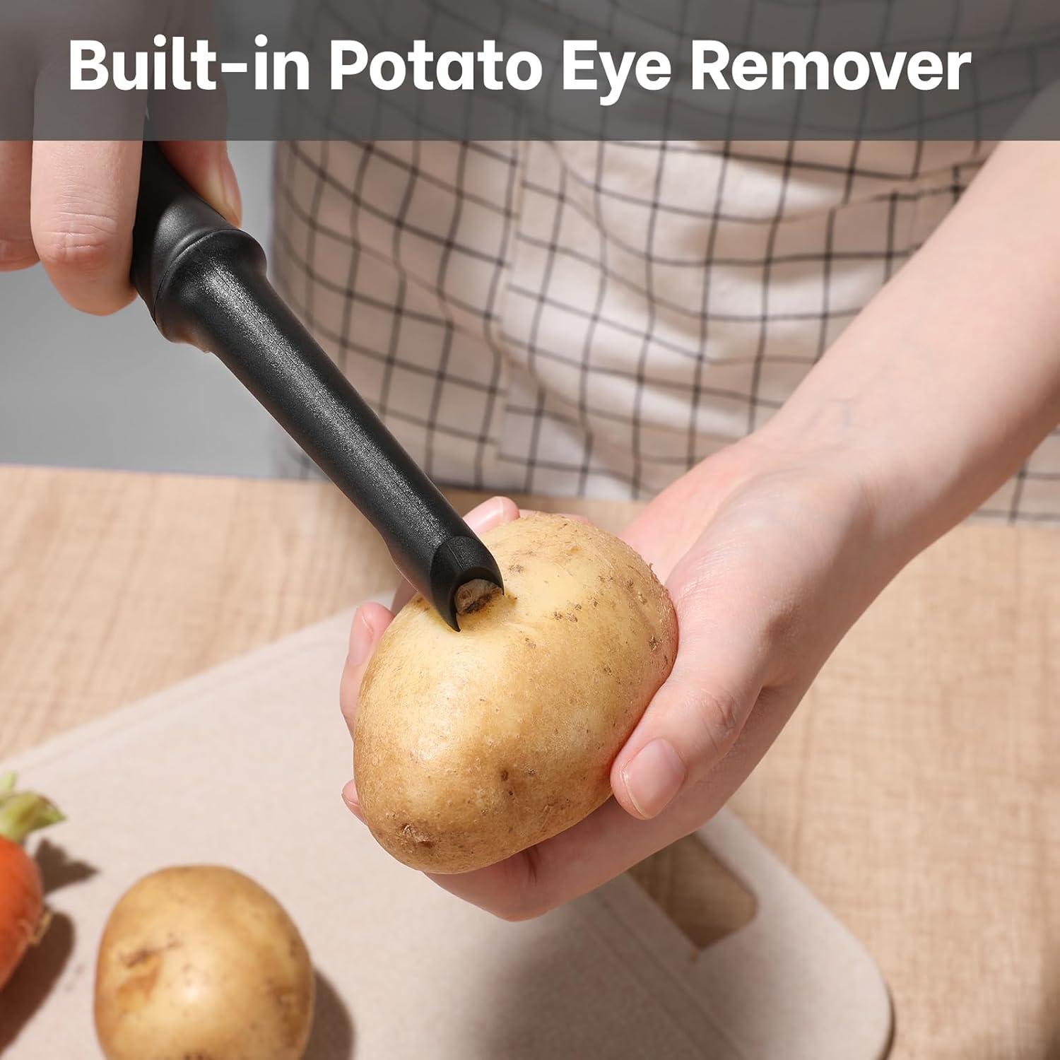 Pelador de Verduras Giratorio Beneno PL1O1BK1, Acero Inoxidable