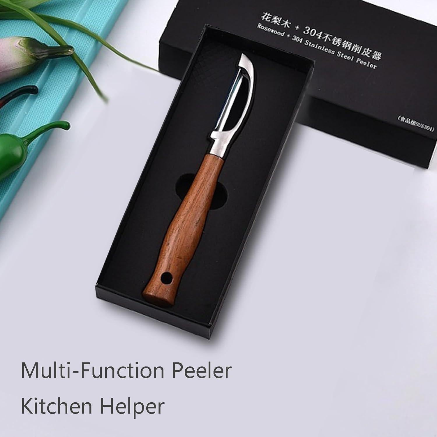 Pelador de Verduras Profesional Laoxiongtou Acero Inoxidable