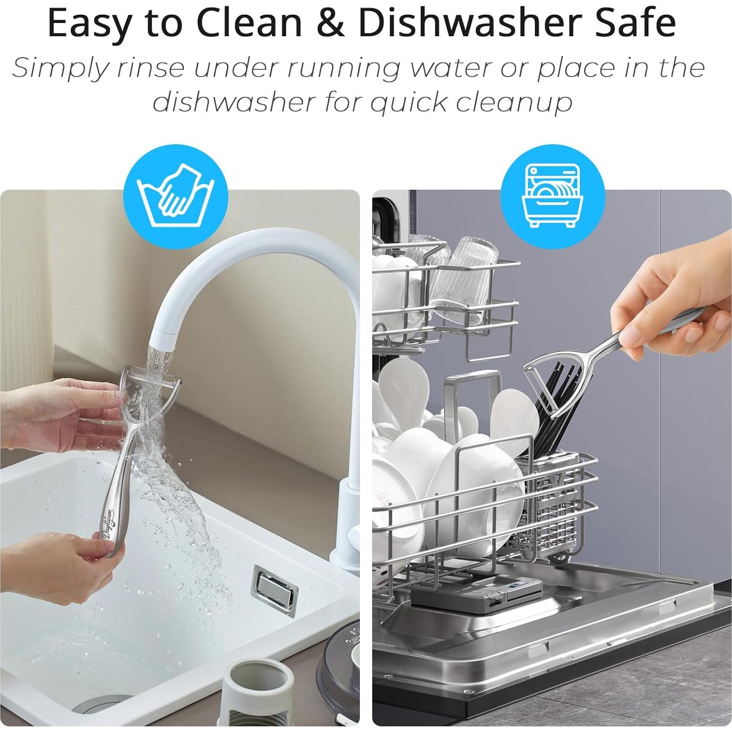 Pelador de Verduras y Frutas Dayliyum DYVP-01 Acero Inoxidable