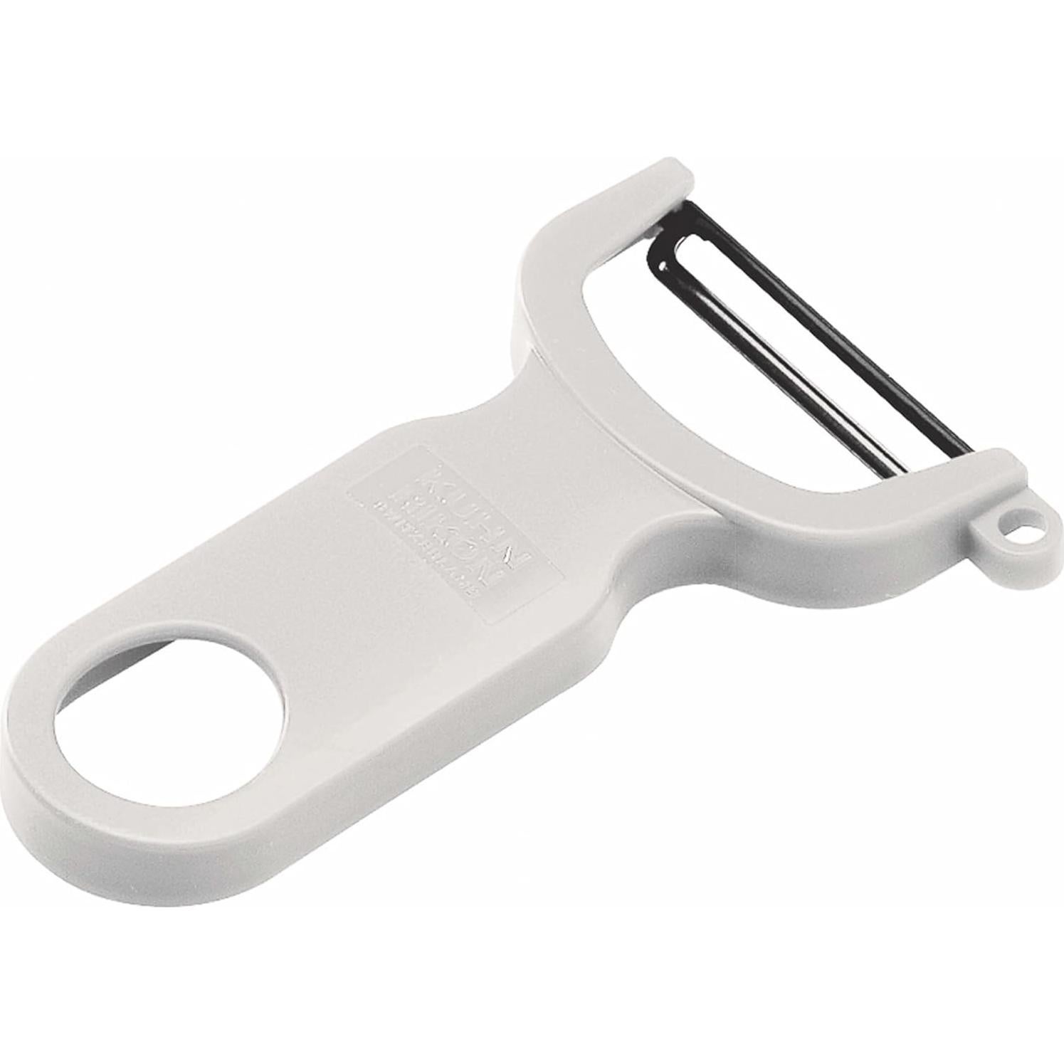 Juego de Peladores Suizos Kuhn Rikon - 2 Piezas, Gris y Blanco
