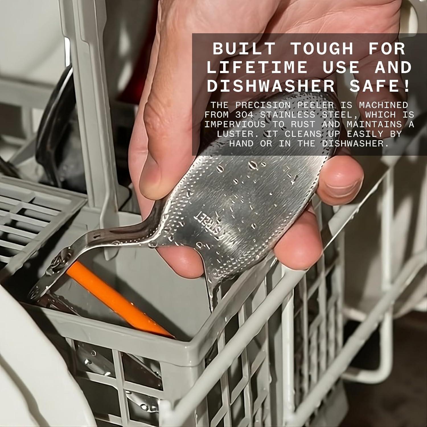 Pelador de Precisión Milk Street de Acero Inoxidable Ergonómico