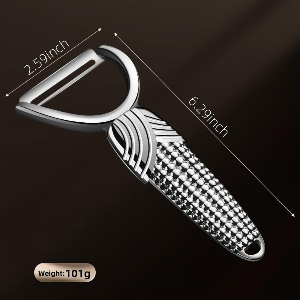 Pelador de Verduras Huakai Giratorio Acero Inoxidable Antideslizante