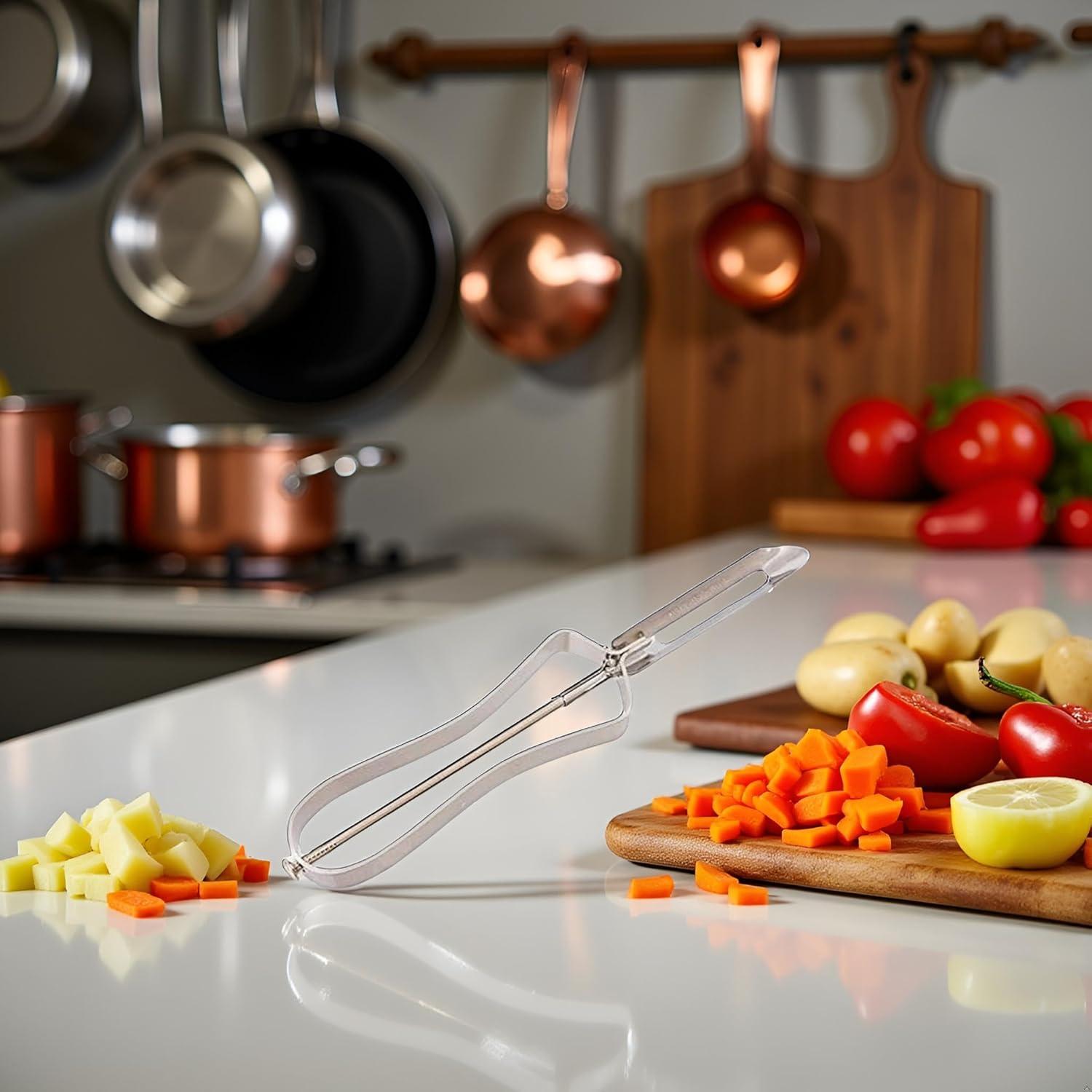 Pelador Profesional de Verduras JJLFresheners Acero Inoxidable