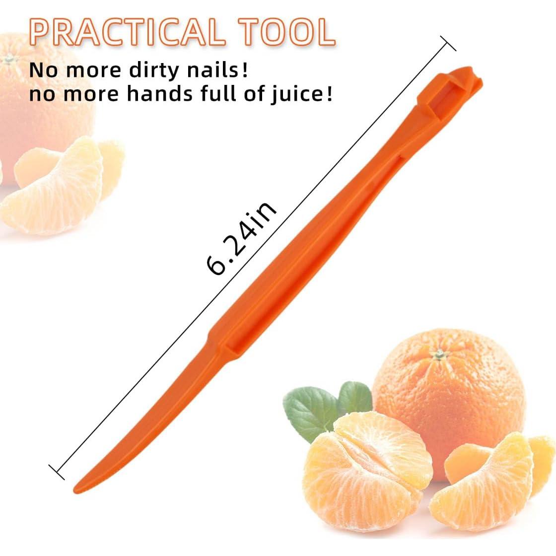 6 Piezas Peladoras de Naranjas TKYPZY - Cortador de Cítricos