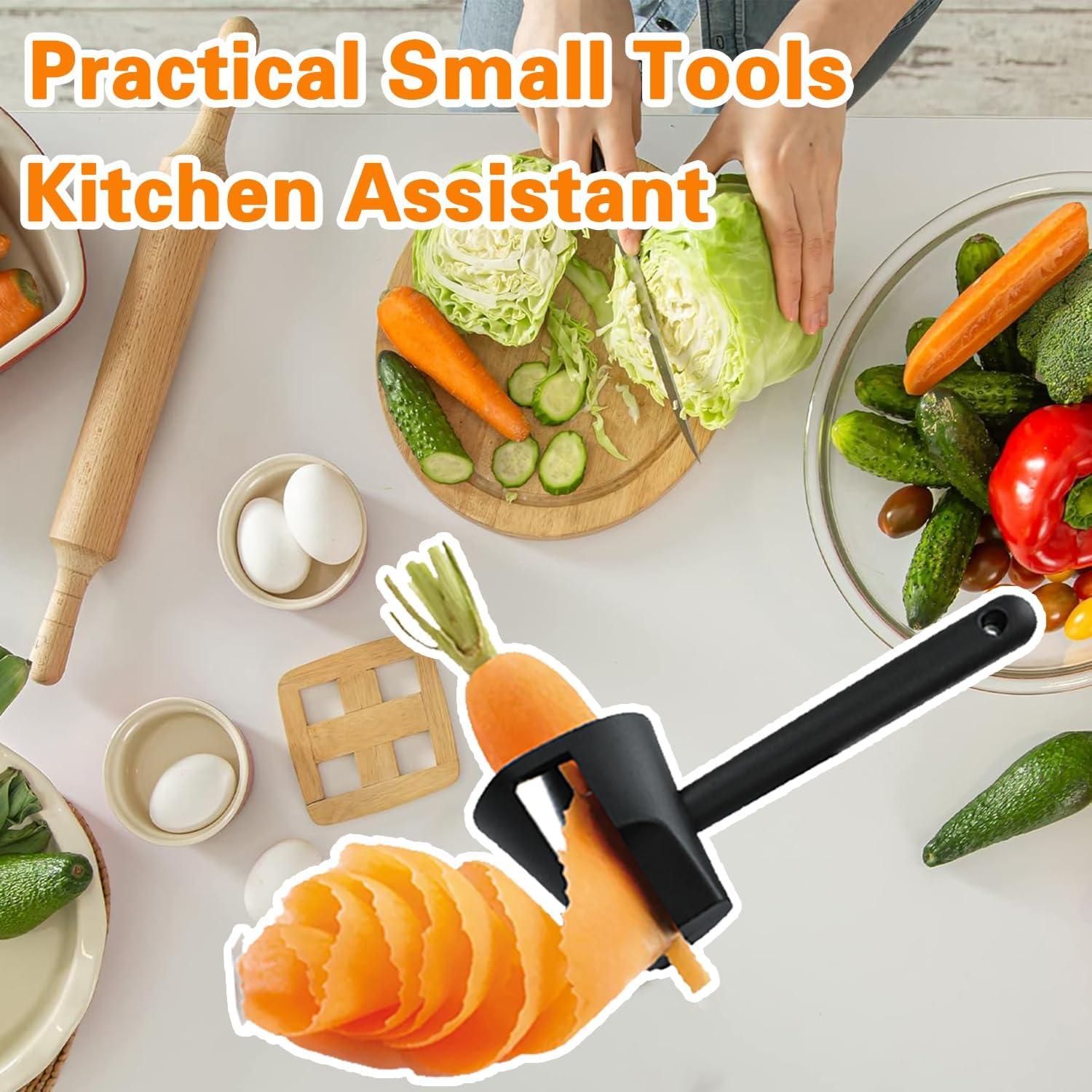 Cortador Espiral de Verduras Bntyok JHQ-1 2 Pcs Negro