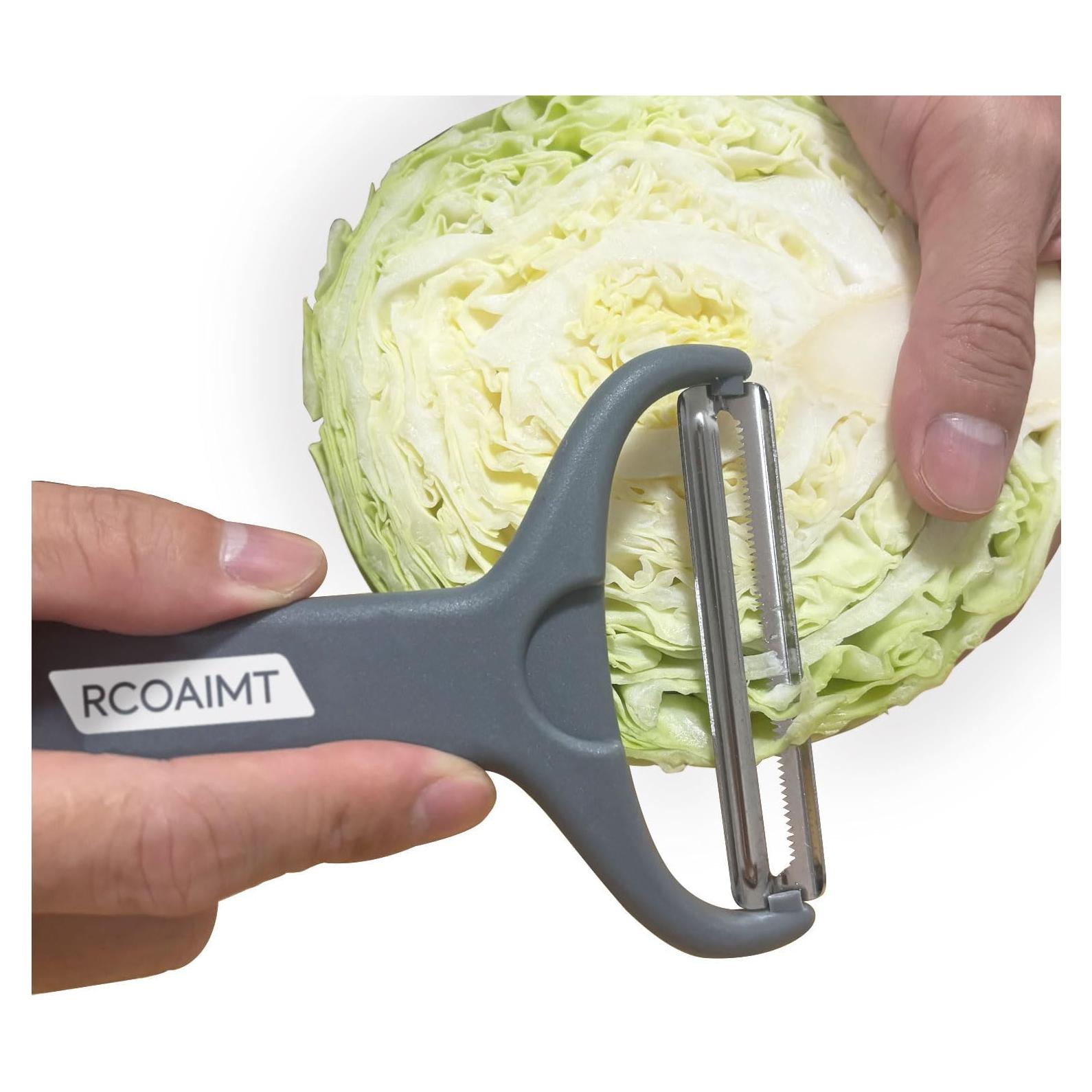 Rallador y Pelador de Verduras RCOAIMT Grande Acero Inoxidable