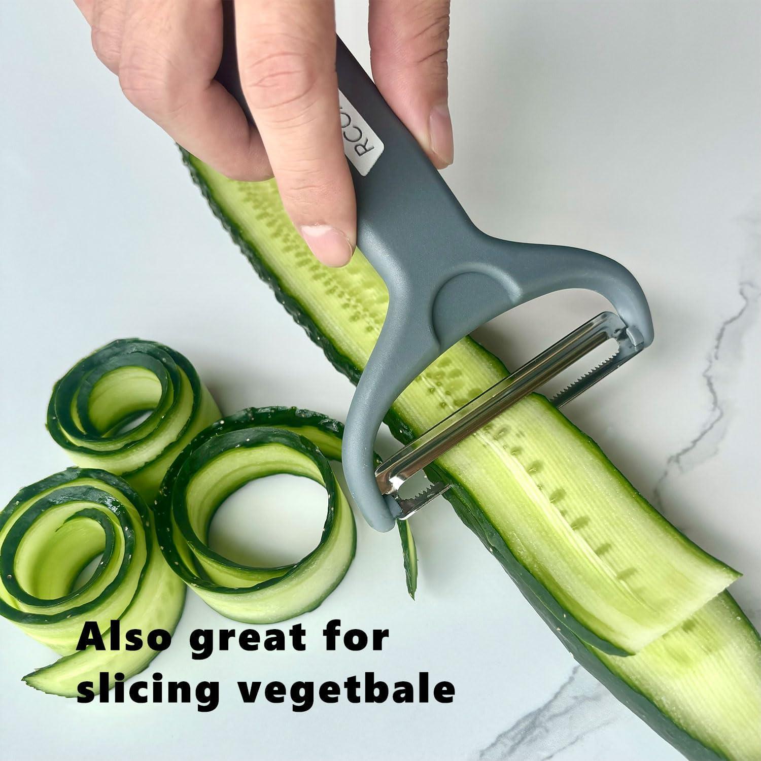 Rallador y Pelador de Verduras RCOAIMT Grande Acero Inoxidable