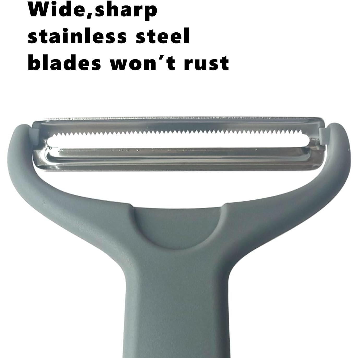 Rallador y Pelador de Verduras RCOAIMT Grande Acero Inoxidable