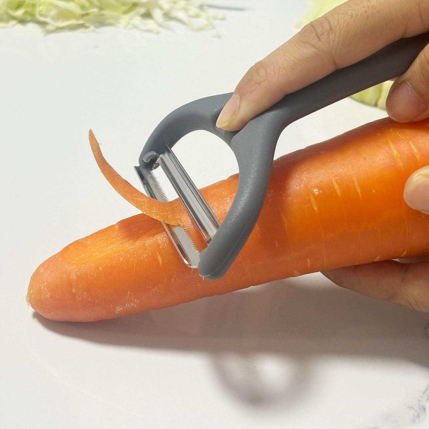 Rallador y Pelador de Verduras RCOAIMT Grande Acero Inoxidable