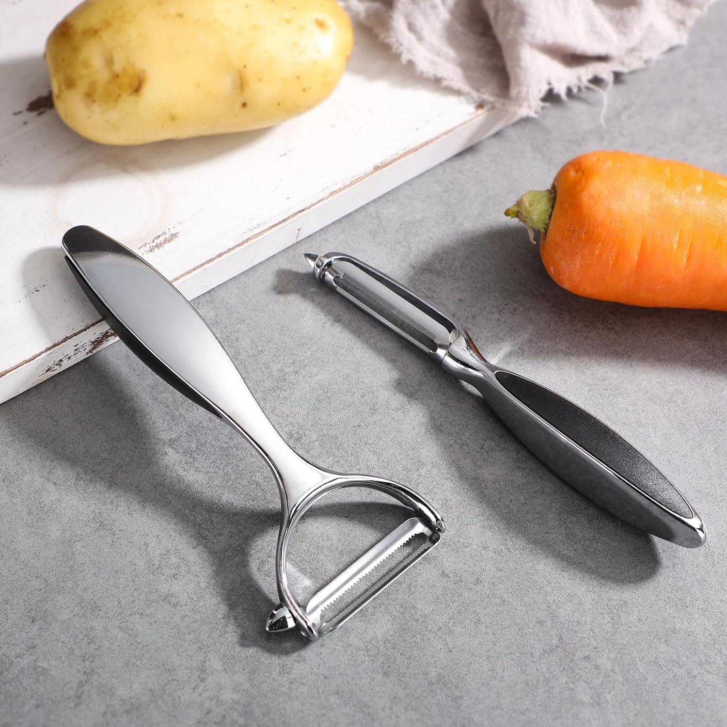 Juego de Peladores de Verduras Beereraver - Acero Inoxidable