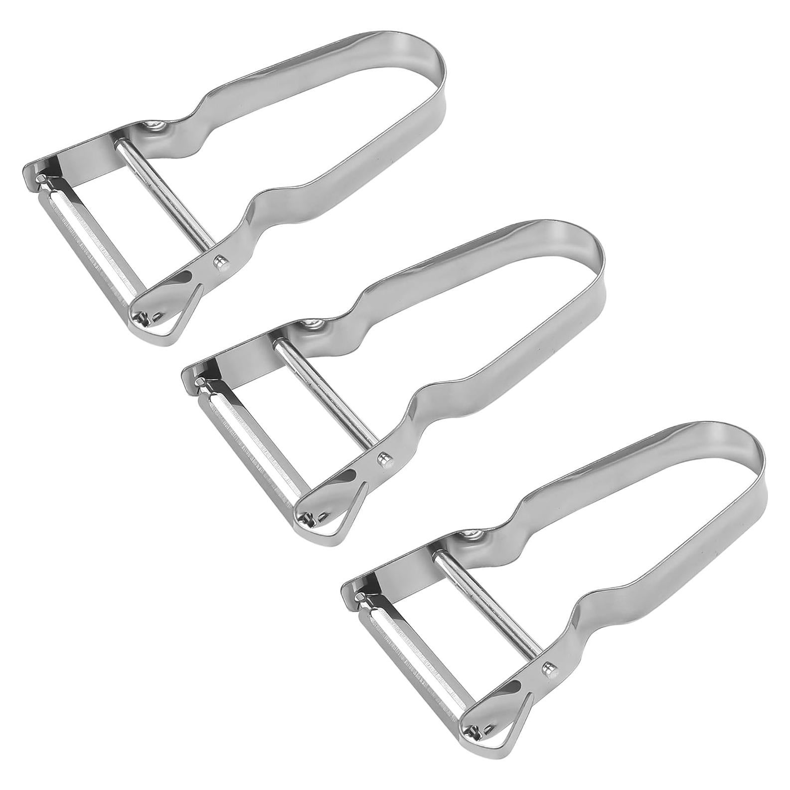 Set de 3 Peladores de Verduras Marsrut - Acero Inoxidable