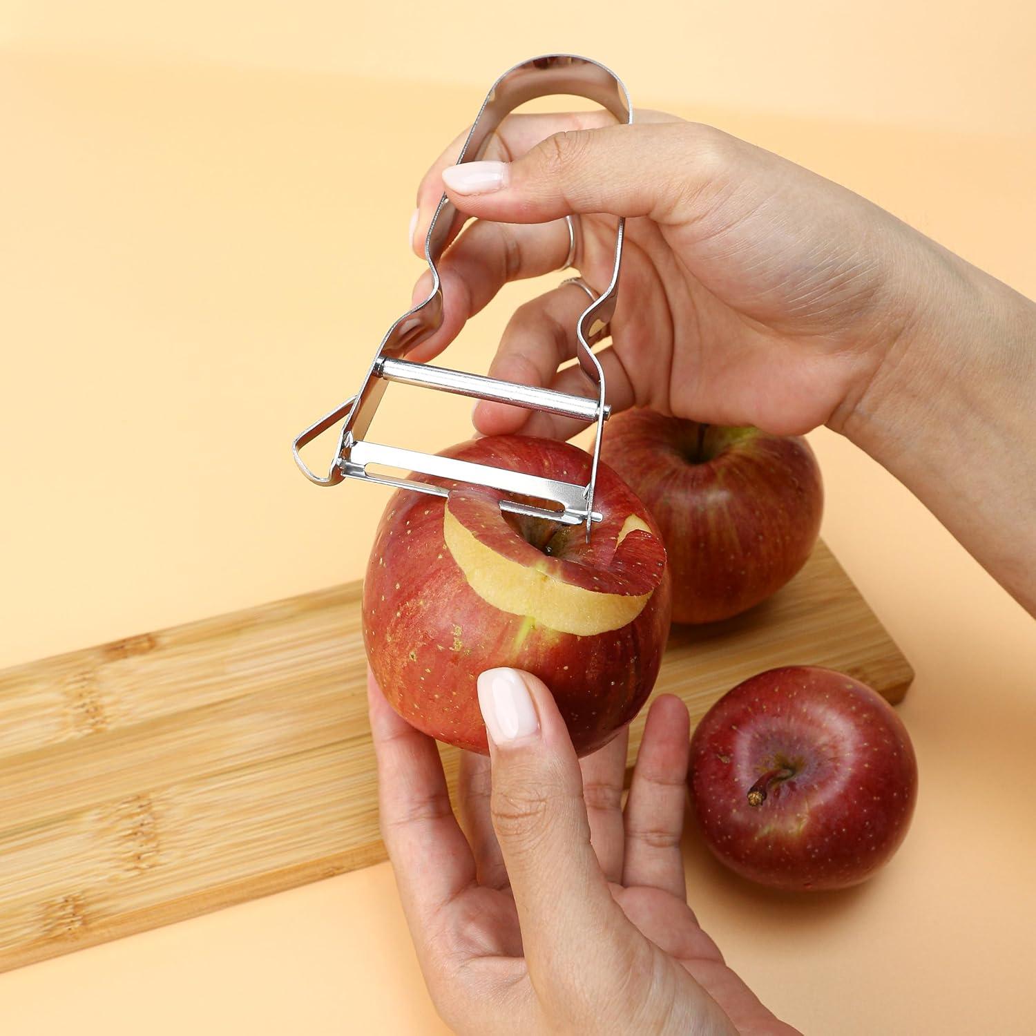 Set de 3 Peladores de Verduras Marsrut - Acero Inoxidable