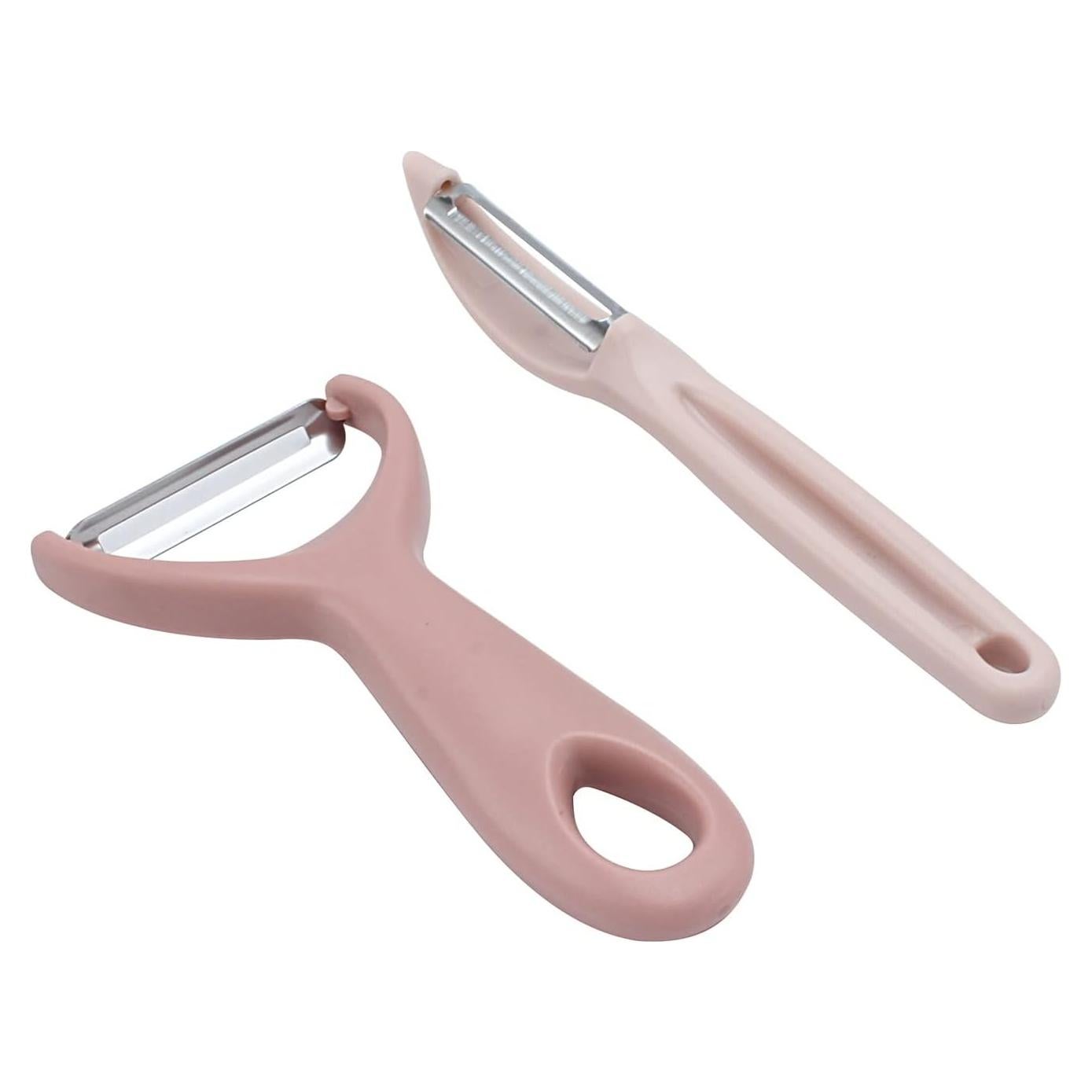 Conjunto de Peladores de Verduras Social Chef 2 Piezas Acero Inoxidable