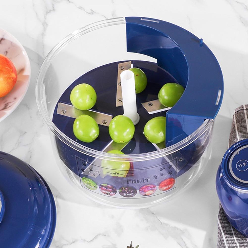 Máquina Eléctrica de Pelado de Frutas PandaXun Azul 2025