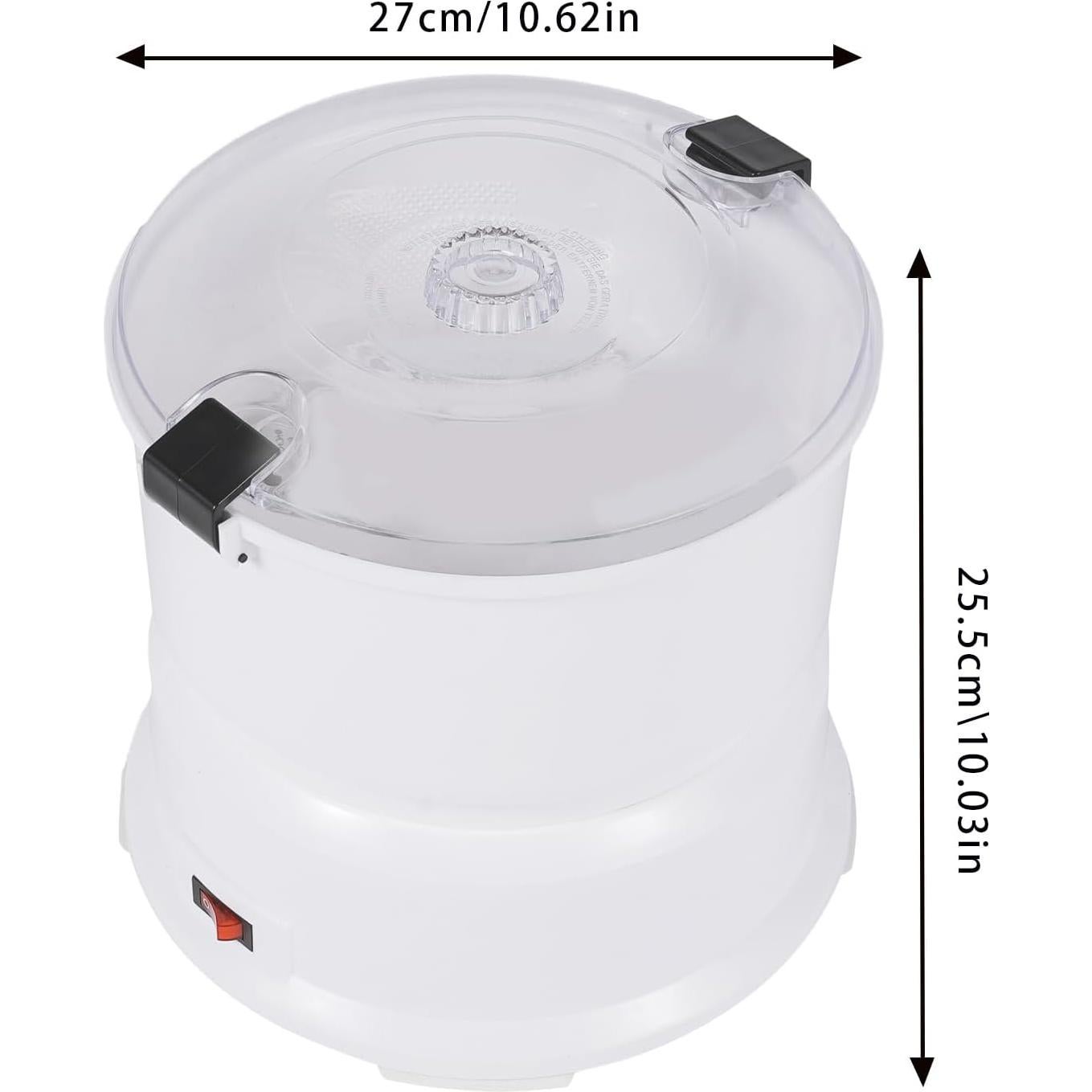 Pelador de Patatas Eléctrico Ghankopd 85W 2 en 1 Automático