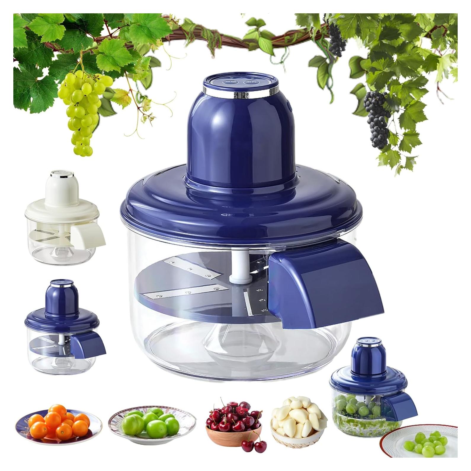 Pelador Automático Neoefogr Eléctrico 50W Azul para Frutas