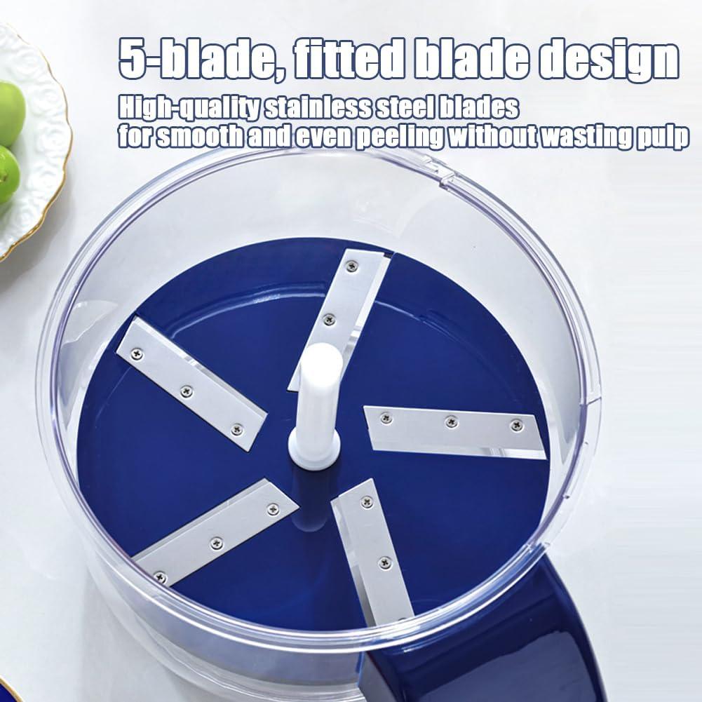 Pelador Automático Neoefogr Eléctrico 50W Azul para Frutas