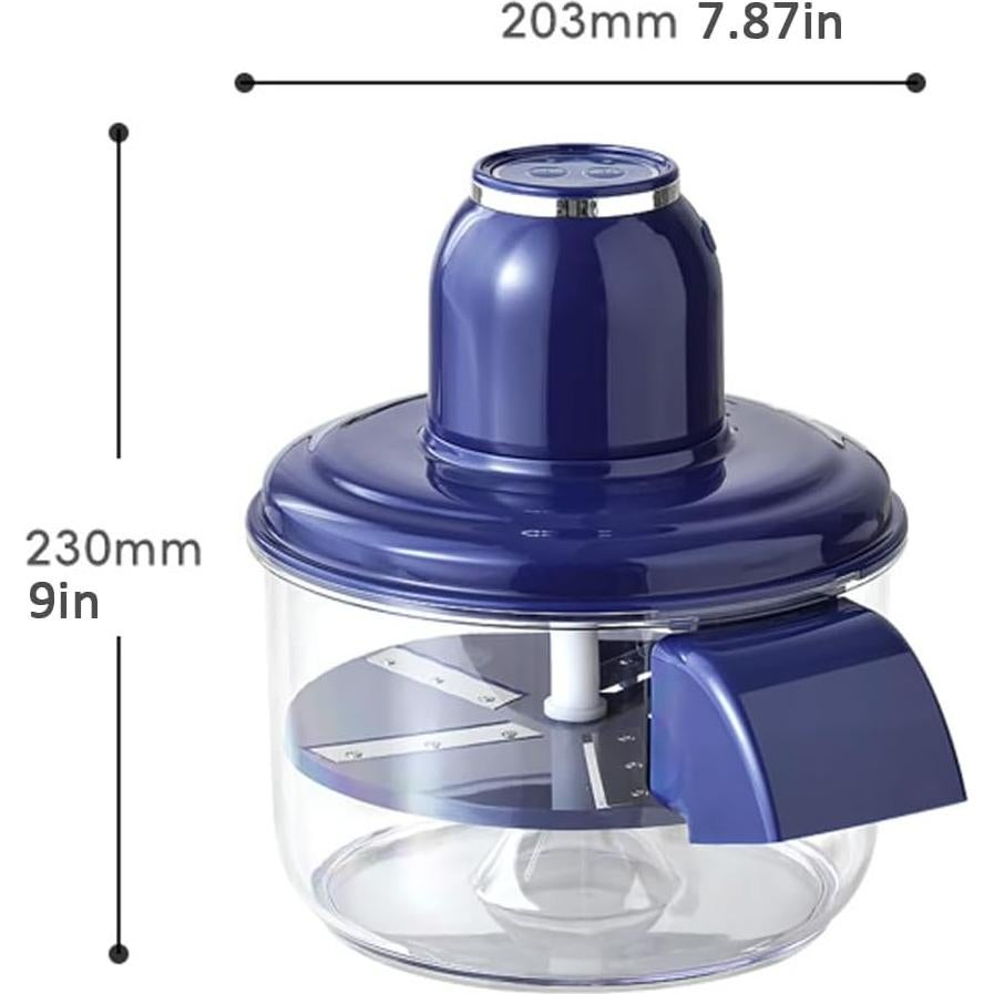 Pelador Automático Neoefogr Eléctrico 50W Azul para Frutas